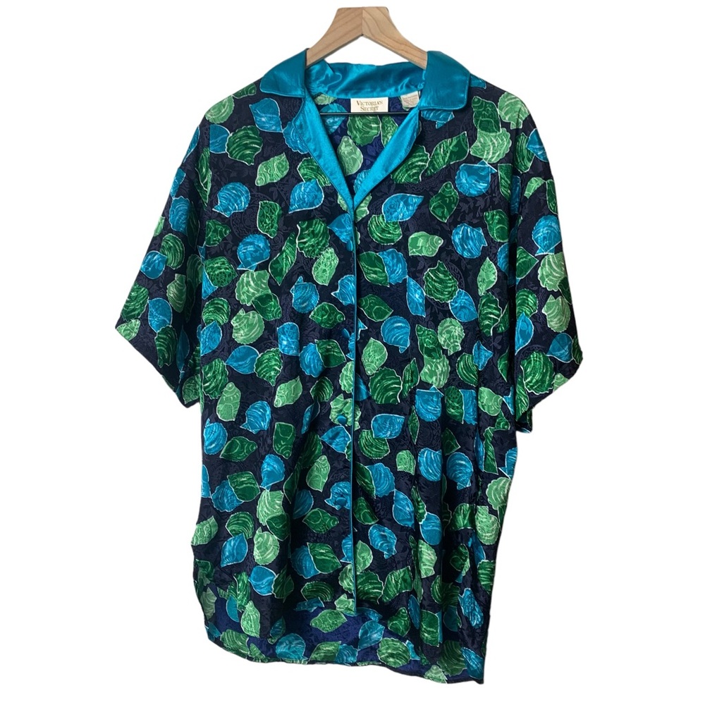 Vintage Gold Label Victoria's Secret Sleep Shirt Nightgown Button up nightshirt